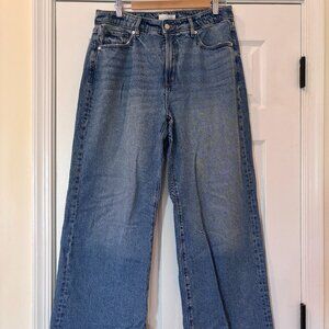 LOFT curvy high rise jeans in indigo, size 29